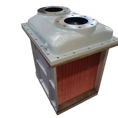 Cobre Aleta Cáscara Núcleo Marina Aftercooler Intercambiador de Calor