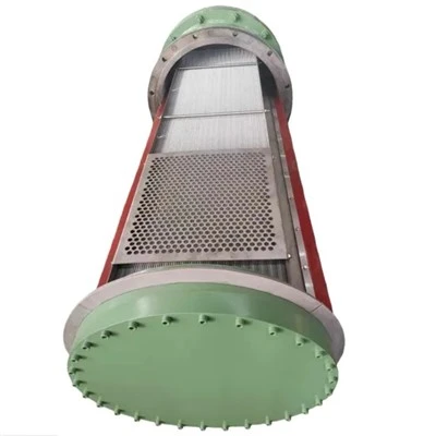Intercambiador de calor para el compresor de aire Cameron NX8000 Sistema de recuperación de calor de residuos rehegua .
